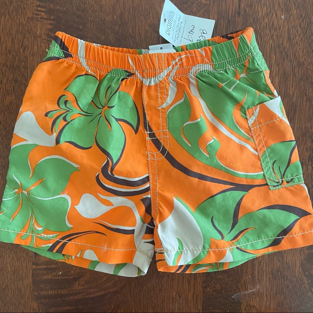 Charlie Rocket Baby Boys Swim Trunks Board Shorts Hawaiian